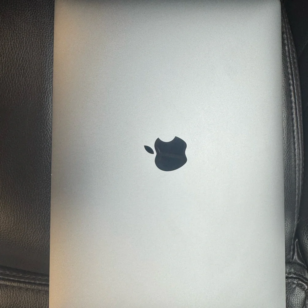 Silver Laptop with Black Keyboard